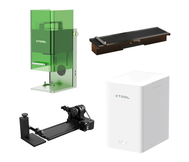 xTool Grawerka laserowa 2w1 F1 - zestaw Deluxe - 1570543 - zdjęcie 2